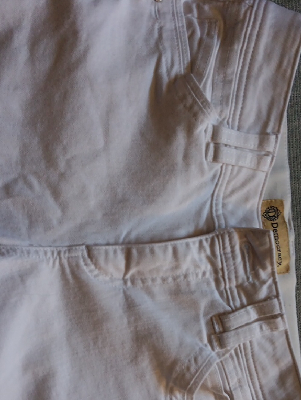 Democracy White Skinny Jeans for Women - Picture 5 of 7